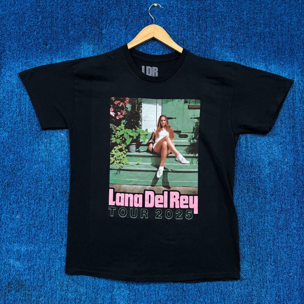 Lana Del Rey Tour 2025 Hinterland Festival Americana Tee L